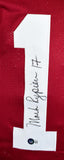 Mark Rypien Autographed Red College Style Jersey -Beckett W Hologram  *Black