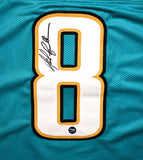Mark Brunell Autographed Teal Pro Style Jersey - Prova *Black