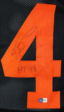 Ricky Williams Autographed Black College Style Jersey w/HT98-Beckett Hologram