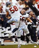 Brian Cushing Brooks Reed Autographed 16x20 Celebrating Photo- JSA W Auth