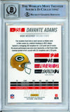 2014 Panini Hot Rookies Prizm Red #358 Davante Adams RC /149 Packers BAS Auto 10