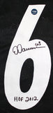 Dermontti Dawson Autographed Black Pro Style Jersey w/ HOF- Prova *Black