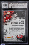 2015 Gridiron Kings #196 Joe Montana Auto San Francisco 49ers BAS Autograph 10