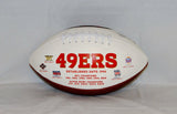 Y.A. Tittle HOF Autographed San Francisco 49ers Logo Football- TriStar Auth