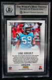 2012 Panini Prizm #279A Luke Kuechly Carolina Panthers BAS Autograph 10