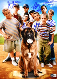 The Sandlot Autographed 11x14 Hercules Photo w/7 Actors  -Beckett W Hologram