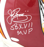 Mark Rypien Doug Williams Riggins Signed Redskins F/S Authentic Helmet - JSA W
