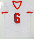 Deandre Hopkins Autographed White College Style Jersey- JSA W Authenticated *6