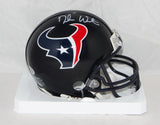 Deshaun Watson Autographed Houston Texans Mini Helmet- Beckett Auth *White