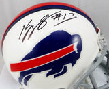 Kelvin Benjamin Autographed Buffalo Bills Mini Helmet- JSA Witnessed Auth *Black