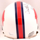 Orenthal James (OJ) Simpson Signed Bills 65-73 Mini Helmet w/ HOF- JSA W Auth *B