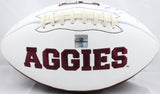 Kevin Smith Autographed Texas A&M Logo Football w/ Gig 'Em- Jersey Source Auth