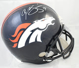Champ Bailey Autographed Denver Broncos F/S Helmet - Beckett W