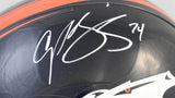 Champ Bailey Autographed Denver Broncos F/S Helmet - Beckett W