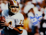 Mark Rypien SB MVP Signed 16x20 About To Pass Photo- JSA W Authenticated