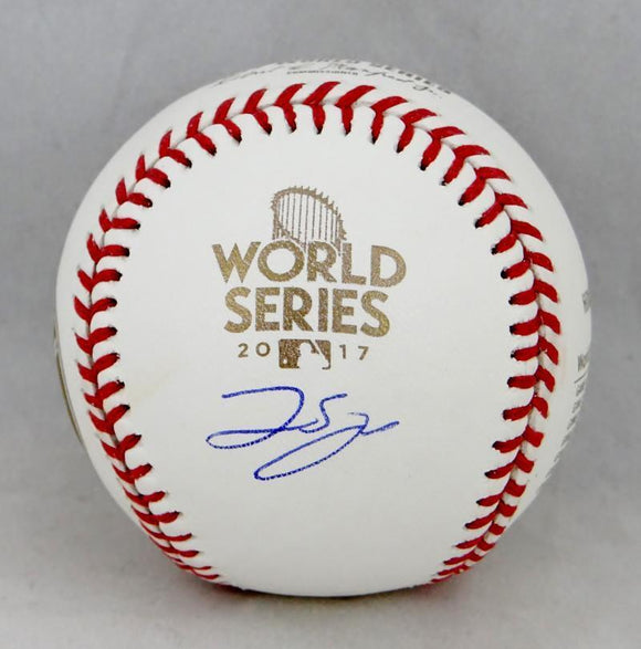 George Springer Autographed World Series Rawlings OML Baseball - Beckett Auth