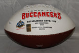 Jameis Winston Autographed Tampa Bay Buccaneers Logo Football- JSA Authenicated