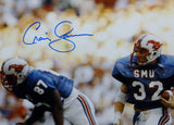 Craig James Signed / Autographed SMU Mustangs 16x20 Running Photo- JSA Auth