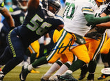 Cliff Avril Autographed 8x10 Seattle Seahawks Against Packers Photo- JSA W Auth