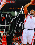 Carl Landry Autographed 8x10 Shooting Photo- TriStar Authenticated