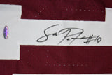 Sean Porter Autographed Maroon College Style Jersey- TriStar Authenticated