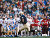 Derrick Mayes Autographed 8x10 Horizontal Running Photo- JSA W Authenticated