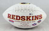 Alex Smith Autographed Washington Team Logo Football- Beckett W Auth *Black