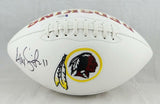 Alex Smith Autographed Washington Team Logo Football- Beckett W Auth *Black