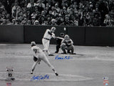 Bernie Carbo Rollie Eastwick Signed 16x20 BW 1975 World Series PF Photo- Beckett