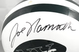 Joe Namath Autographed New York Jets F/S Authentic Helmet - JSA W
