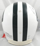 Joe Namath Autographed New York Jets F/S Authentic Helmet - JSA W