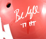 Baker Mayfield Autographed Oklahoma Sooners F/S Schutt Helmet HT - Beckett W