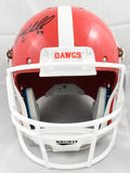 Nick Chubb Autographed Georgia Bulldogs F/S Schutt Helmet - JSA W