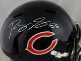 Roquan Smith Autographed Chicago Bears F/S Speed Helmet- Beckett Auth *White