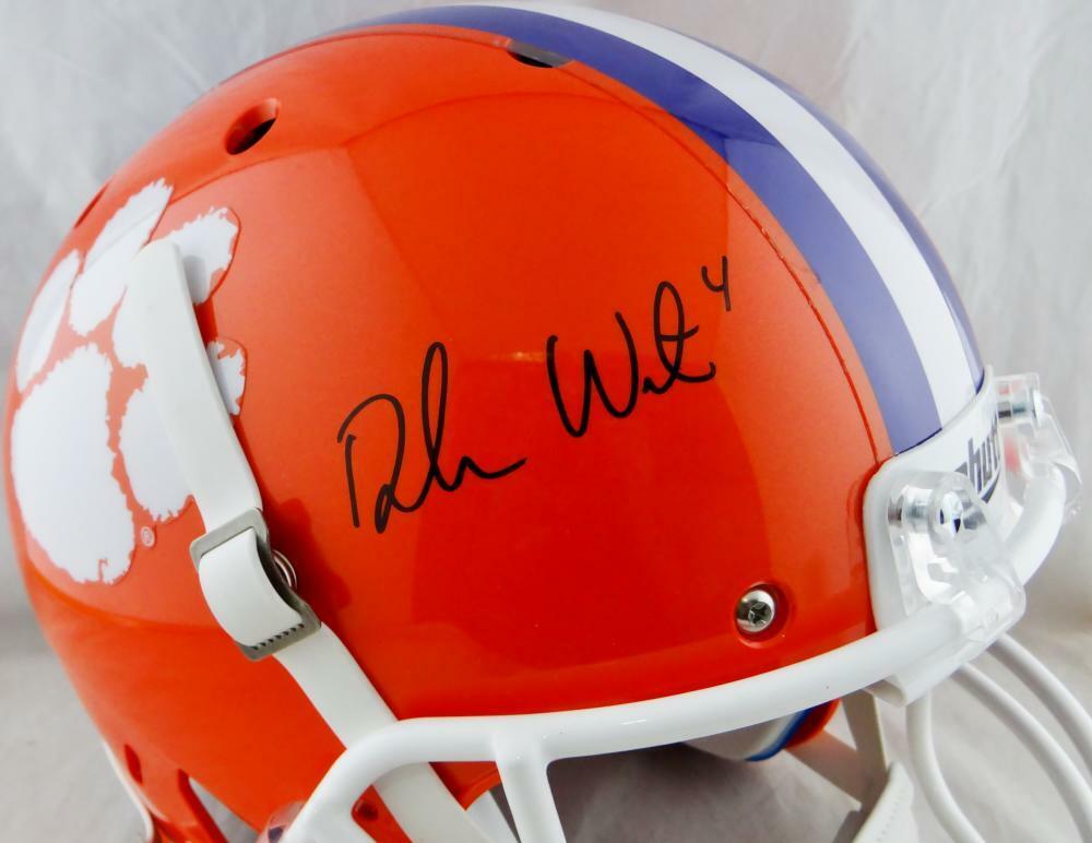 Deshaun Watson Autographed Clemson Tigers F/S Schutt Helmet