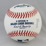 Vladimir Guerrero Autographed Rawlings OML Baseball w/ 3 Insc - JSA W Auth