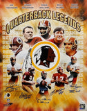 Redskins Quarterback Legends Autographed 16x20 PF Photo- JSA W Auth *Kilmer N/O