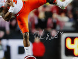 DeShaun Watson Clemson 16x20 PF Photo In Air in Natl Champ- JSA W Auth *Silver