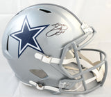 Emmitt Smith Autographed Dallas Cowboys F/S Speed Helmet - Beckett W