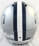 Emmitt Smith Autographed Dallas Cowboys F/S Speed Helmet - Beckett W