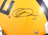 Odell Beckham Jr. Autographed LSU Tigers F/S Schutt Helmet - JSA W