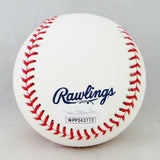 Vladimir Guerrero Autographed Rawlings OML HOF Baseball w/ HOF 18 - JSA W Auth