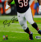 Roquan Smith Autographed Chicago Bears 8x10 Running *Sig Left PF Photo- Beckett