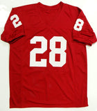 Adrian Peterson Autographed Maroon College Style Jersey - Beckett Authentication