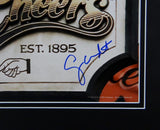 Wendt & Ratzenberger Autographed Matted 8x10 Cheers Sign- Beckett Auth *Blue