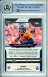 2020 Panini Prizm Green #111 Courtland Sutton Broncos BAS Autograph 10