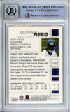 2002 Finest #109 Ed Reed RC Baltimore Ravens BAS Autograph 10