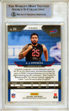 2020 Panini Prizm Red, White, & Blue #313 AJ Epenesa RC Buffalo Bills BAS Autograph 10