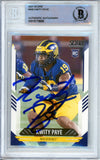 2021 Panini Score #346 Kwity Paye RC Michigan BAS Autograph 10