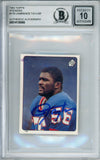 1983 Topps Stickers #178 Lawrence Taylor New York Giants BAS Autograph 10